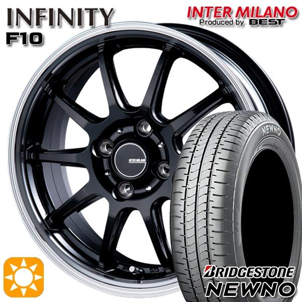 サマータイヤ ホイール4本セット 165/60R14インチ 4H100 インフィニティ F10 BK...