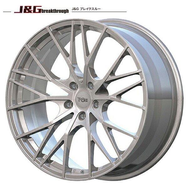 アウディ A5 ホイールセット 255/30R20インチ 5H112 トレジャーワン 鍛造 J&amp;G ...
