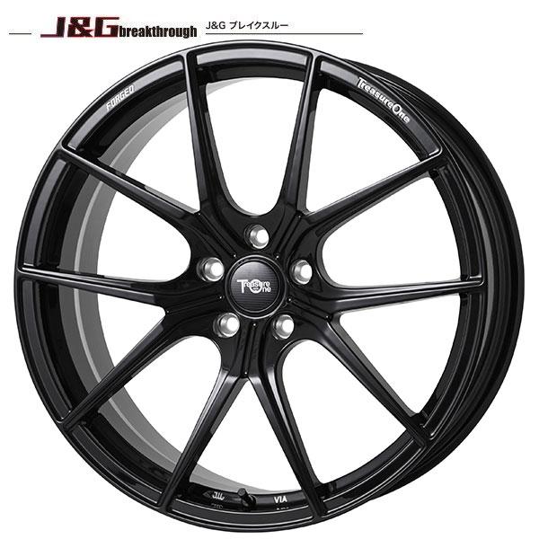 レクサス LS600h ホイールセット 245/40R20インチ 5H120 トレジャーワン 鍛造 ...