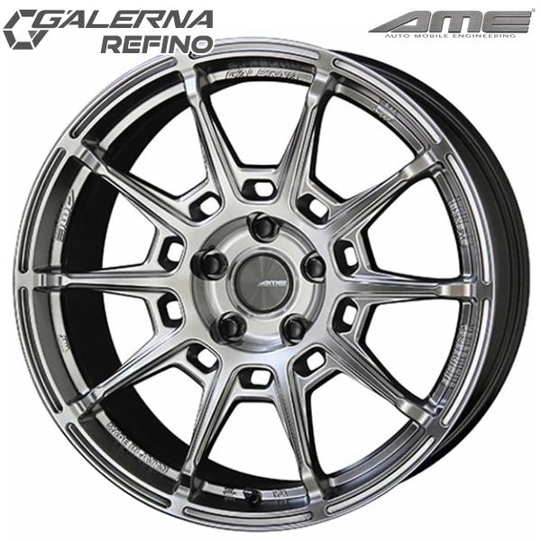 サマータイヤ ホイール4本セット 225/50R18インチ 5H114 共豊 ガレルナ レフィーノ ...