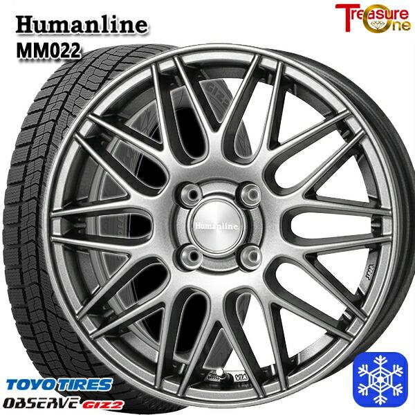 185/70R14インチ TOYO OBSERVE GIZ2 トーヨー オブザーブ ギズ2 5.5J...