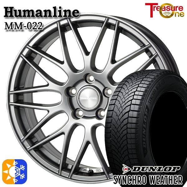 オールシーズンタイヤ ホイール4本セット 215/50R18インチ 5H114 ヒューマンライン M...