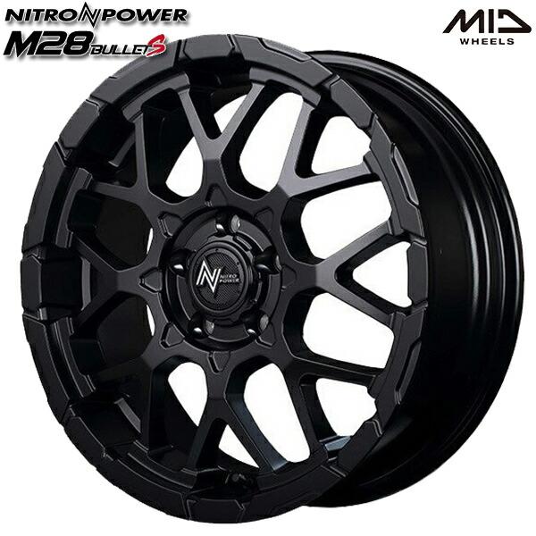 サマータイヤ ホイール4本セット 225/50R18インチ 5H114 MID ナイトロパワー M2...