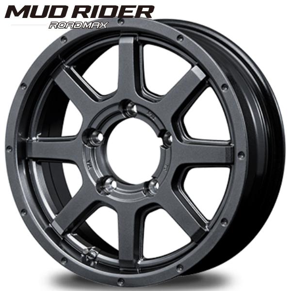 サマータイヤ ホイール4本セット 175/80R16インチ 5H139 MID ロードマックス マッ...