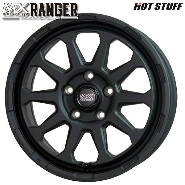 サマータイヤ ホイール4本セット 205/50R17インチ 5H114 ホットスタッフ マッドクロス...