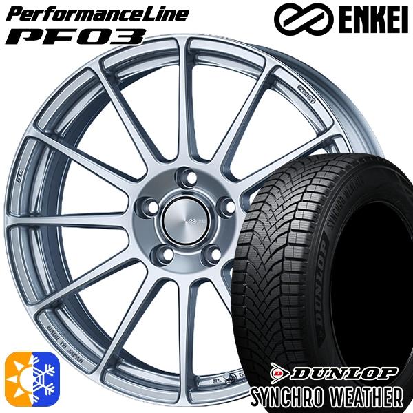 オールシーズンタイヤ ホイール4本セット 215/50R17インチ 5H100 ENKEI エンケイ...