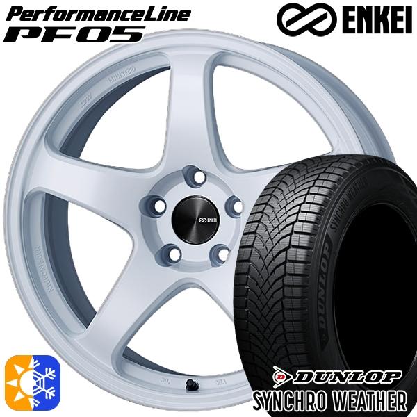 オールシーズンタイヤ ホイール4本セット 215/50R18インチ 5H114 ENKEI エンケイ...