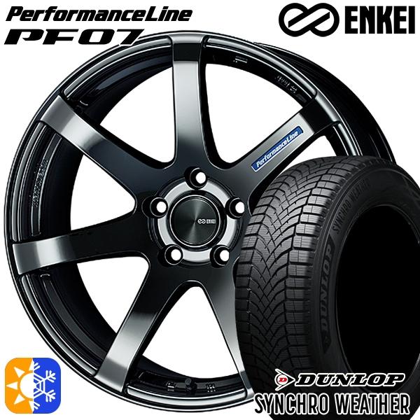 オールシーズンタイヤ ホイール4本セット 235/50R18インチ 5H114 ENKEI エンケイ...