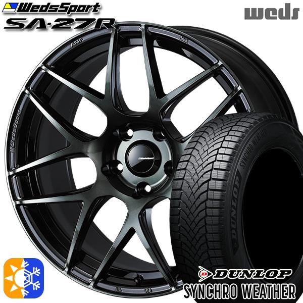 オールシーズンタイヤ ホイール4本セット 215/50R17インチ 5H100 ウェッズスポーツ S...