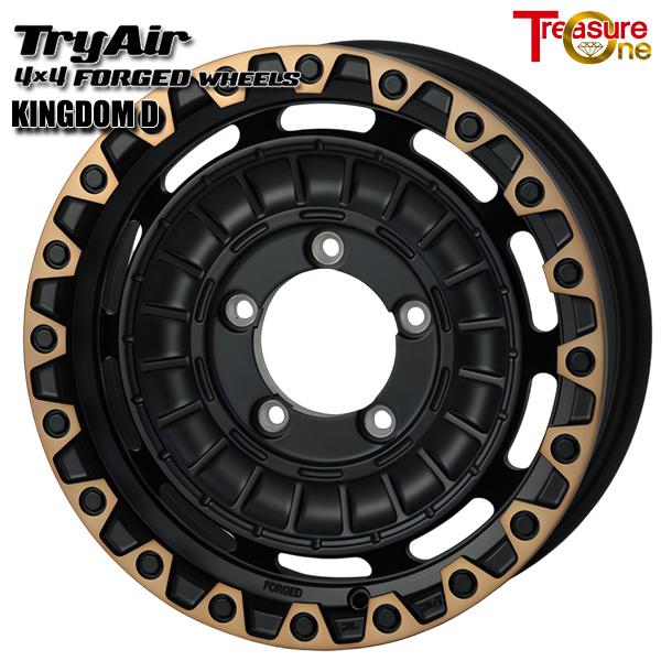 鍛造 トレジャーワン TryAir トライエアー キングダムD 4X4 16インチ 5.5J 5H1...