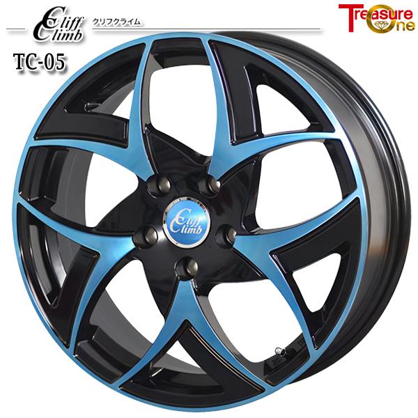 サマータイヤ ホイール4本セット 205/50R17インチ 5H114 トレジャーワン クリフクライ...