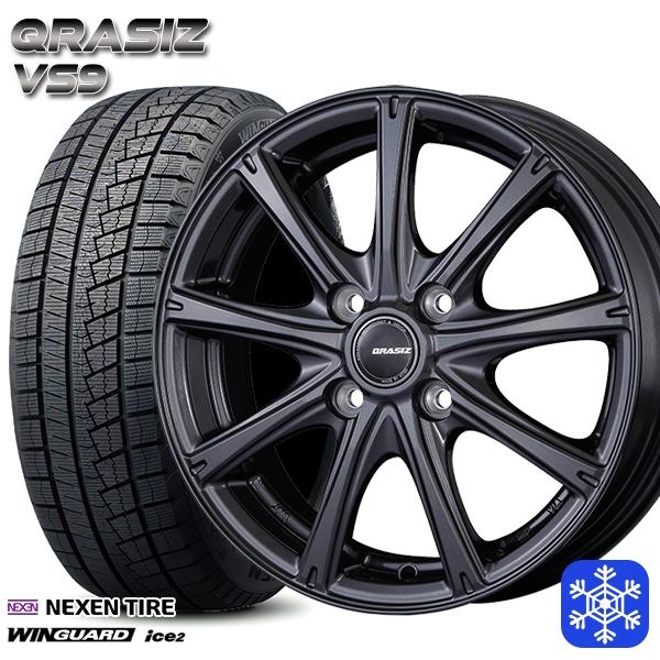 165/55R14インチ NEXEN ネクセン WINGUARD ice2 4.5J 4H100 ス...