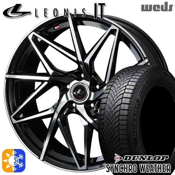 オールシーズンタイヤ ホイール4本セット 215/50R17インチ 5H100 ウェッズ レオニス ...