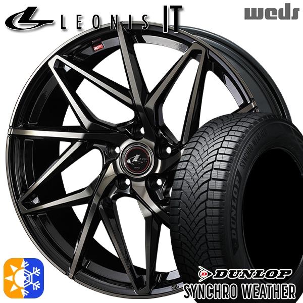 オールシーズンタイヤ ホイール4本セット 215/50R18インチ 5H114 ウェッズ レオニス ...