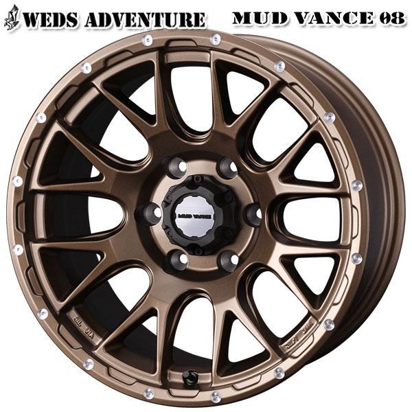 ハイエース Weds MUD VANCE08 ウェッズ マッドヴァンス08 15インチ 6.0J 6...