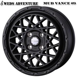 WEDS（ウェッズ） ホイール4本セット MUD VANCE 09 マッドヴァンス 14