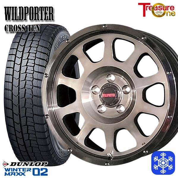 225/50R17インチ ダンロップ ウインターマックス WM02 5H114.3 スタッドレスタイ...