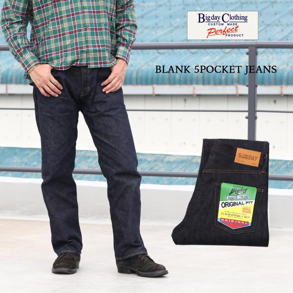 BIG DAY ビッグデイ BLANK 5POCKET JEANS ブランク5ポケットジーンズ レギ...