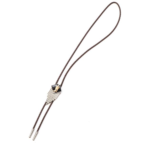 【SPECIAL PRICE 50%OFF】ビンテージ ボロタイシルバー×ブラック スクエアーレフト...