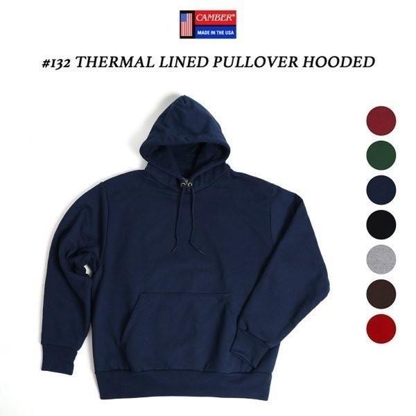 CAMBER キャンバー パーカー 厚手 19オンス 132 アメリカ製 プルオーバー USサイズ ...