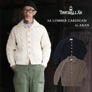 INVERALLAN（インバーアラン）/V-NECK SHETLAND CARDIGAN（V