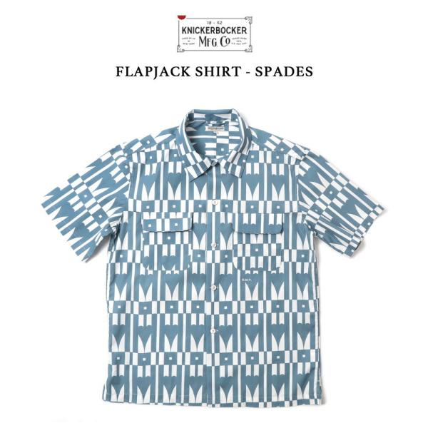KNICKERBOCKER Flapjack Shirt - Spades ニッカーボッカー フラッ...