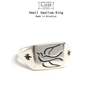 LHN Jewelry(エルエッチエヌ ジュエリー) Small Swallow Ring ピンキーリング7〜11号(US4〜6) Handmade In Brooklyn｜mavazishopping