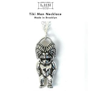 LHN Jewelry Tiki Man Necklace エルエッチエヌ ジュエリー ティキ マン ネックレス シルバー ハンドメイド