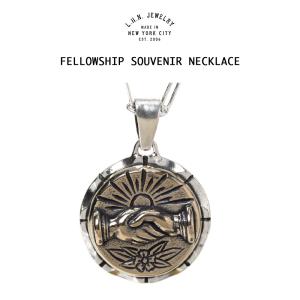 LHN Jewelry エルエイチエヌ ジュエリー  Fellowship Souvenir Necklace ネックレス Handmade In Brooklyn シルバー 925 真鍮 Brass ブラス ハンドメイド｜mavazishopping