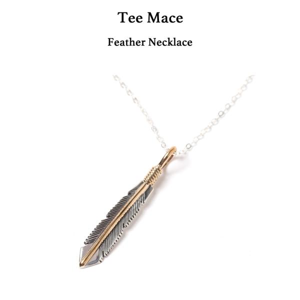 Tee Mace ティー・メイス Feather Necklace フェザーネックレス ペンダント ...