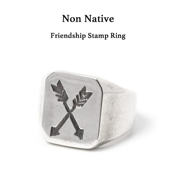 Non Native ノンネイティブ Friendship Stamp Ring フレンドシップ ス...