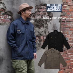 PRISON BLUES プリズンブルース 610 Denim Yard Coat デニムワークコート ヤードコート コート ワークコート  USA製 メンズ 作業着 作業服 デニムジャケット