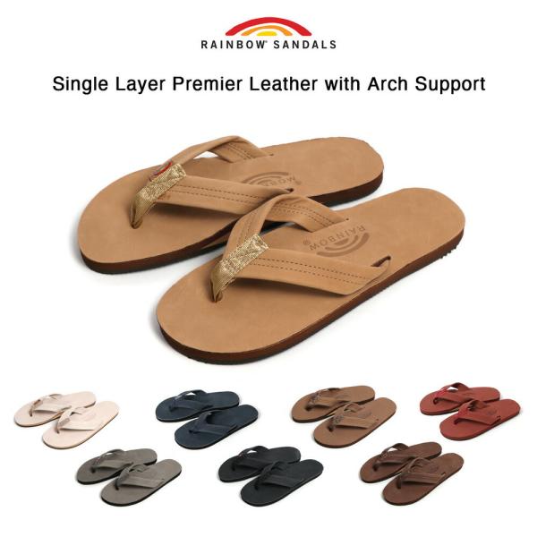 RAINBOW SANDALS RSM 301ALTS PL シングルレイヤーヌバックレザービーチサ...