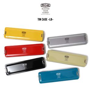 RGM Rooster Gear Market ルースター ギア マーケット TIN CASE -LB- ブリキ 小物収納 釣り具収納 釣り具 フィッシング アウトドア キャンプ ケース 収納ケース｜MAVAZI(IMPORT CLOTHING)