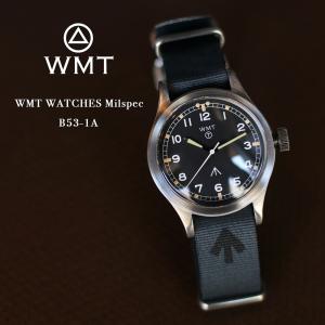 WMT ダブルエムティー WMT WATCHES Milspec - B53-1A ウォッチ 時計 腕時計 メンズ腕時計 Royal Air Force パイロットウォッチ 6B ミリタリー｜mavazishopping