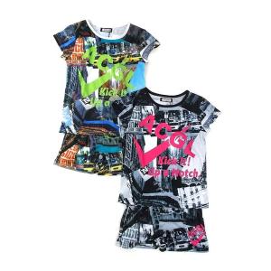 キッズ　子供服　トップス　Ｔシャツ　デジタルカラー風Tee｜mavelous