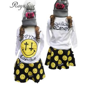 激安セール　キッズ　子供服　RAYALICE　HAPPYDAY　ホイッププリントTシャツ｜mavelous