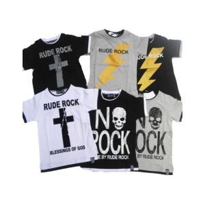 激安セール　キッズ　子供服　RUDE ROCK　クールデザインTシャツ｜mavelous