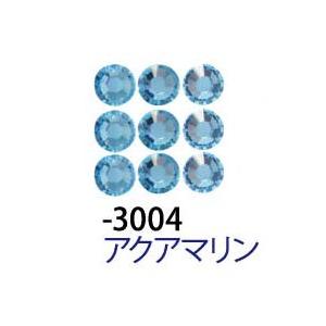 アクアマリン SS16(30粒) ラインストーン青ブルー系｜maverick-club