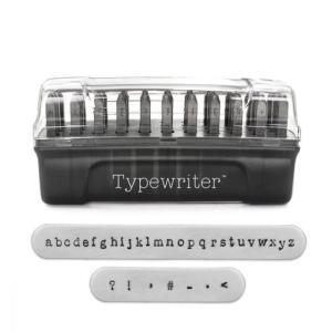 インプレスアート レタースタンプ （Typewriter 小文字）｜maverick-club