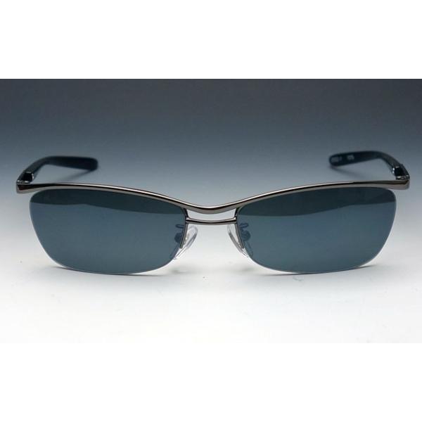 メタル ナイロール サングラス シャープ スモーク ブラック 新品 メンズ 哀川翔 ガクト YOSH...