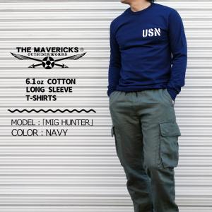 ミリタリー 長袖Tシャツ メンズ MAVEVI...の詳細画像1