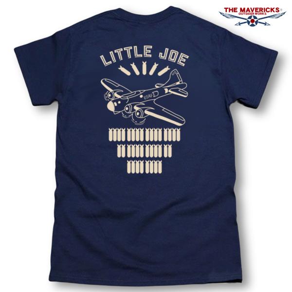 Tシャツ メンズ 半袖 ミリタリー リトルジョー爆撃機モデル THE MAVERICKS ブランド ...