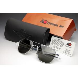 サングラス メンズ American Optical アメリカンオプティカル社 USA製 オリジナルパイロット 新品 シルバー