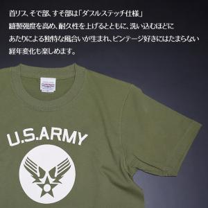 極厚 ミリタリー Tシャツ S ヘビーウェイト...の詳細画像2