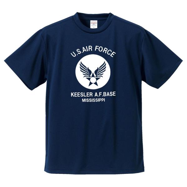 水陸両用 ラッシュガード にも使える 速乾 ドライ Tシャツ M メンズ 半袖 USAF エアフォー...