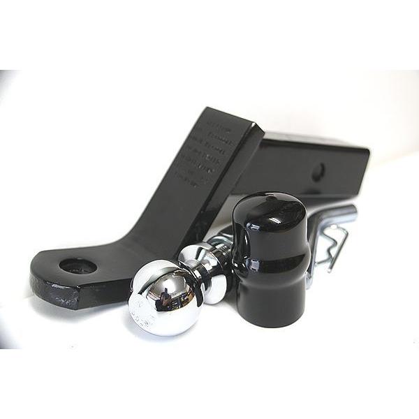 【訳有特価】CVP  4インチボールマウント　フルセット　4インチダウン　ボールマウント　ヒッチボー...