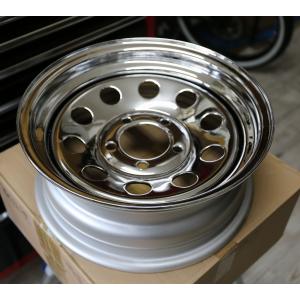 K-LITE 13インチ鉄ホイール アルミクロームメッキ 5穴 114.3 13inch