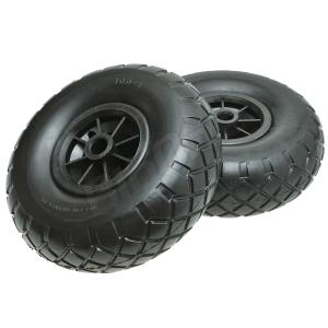 BigOne コスパ良 ノーパンク タイヤ スペア用 シャフト径 20mm フィッシング シー カヤック シット オン カヌー カート フラットフリー