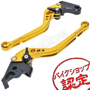 ビレット レバー セット R-タイプ 金/黒 ゴールド